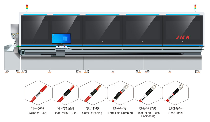 日精智能 JM-700高壓線束自動化生產(chǎn)線